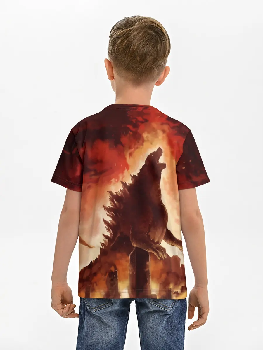 Детская базовая футболка / GODZILLA