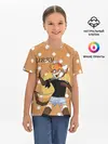 Детская базовая футболка / Furry fox guy
