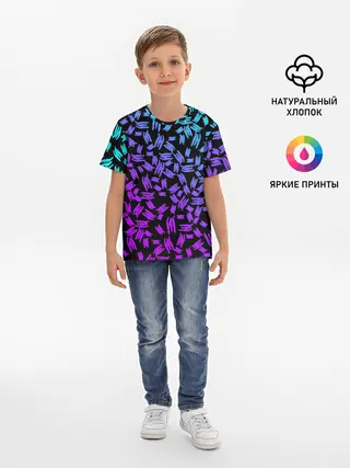Детская базовая футболка / PATTERN MONSTER ENERGY