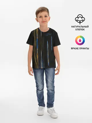 Детская базовая футболка / Cells at Work. Inner Cosmos