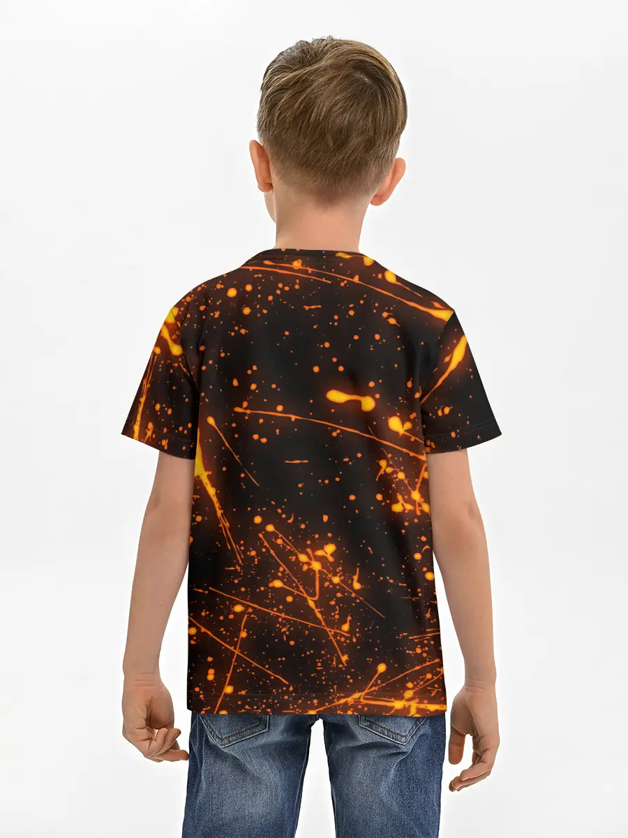Детская базовая футболка / FLAME | ПЛАМЯ
