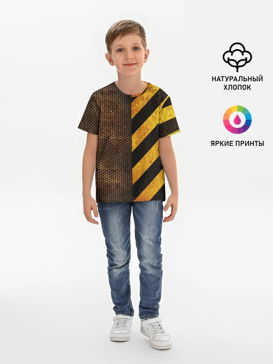 Детская базовая футболка / Metal Barrier