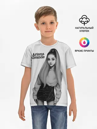 Детская базовая футболка / Ariana Grande