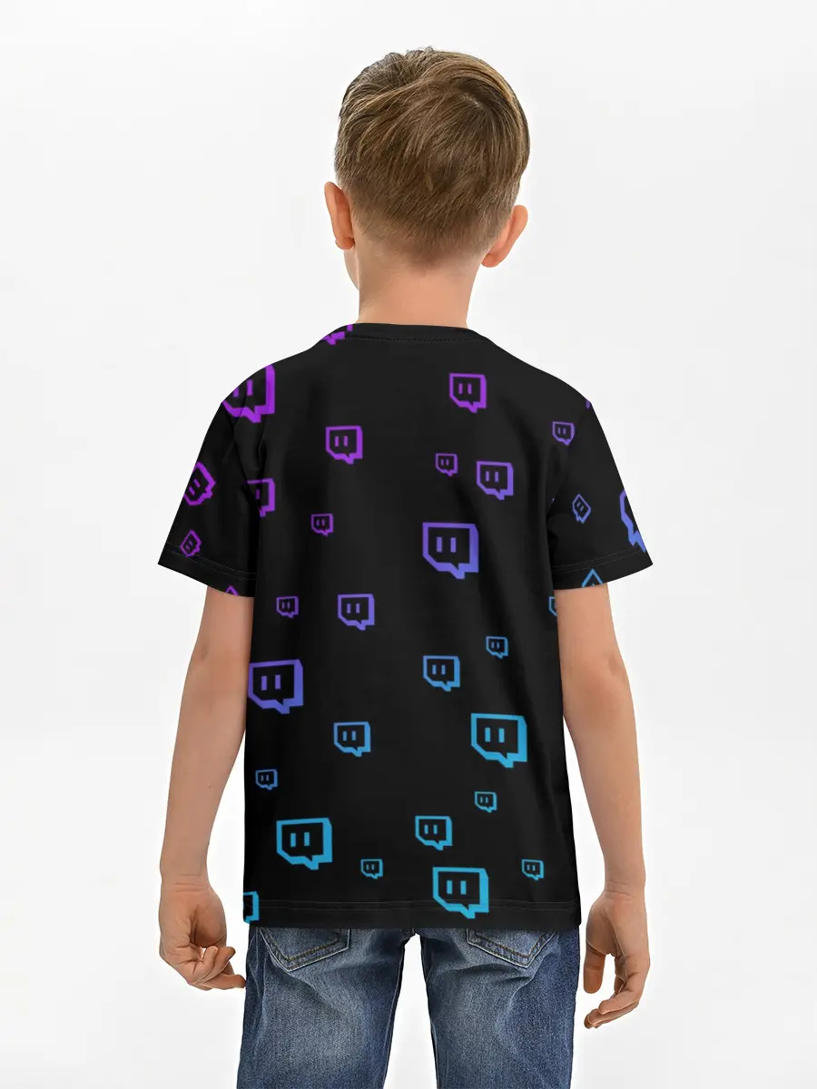 Детская базовая футболка / Twitch