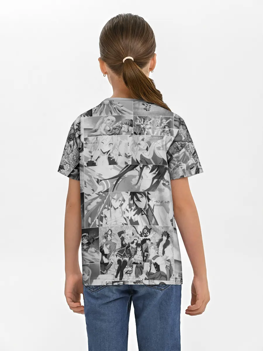 Детская базовая футболка / Все герои Фейри Тейл