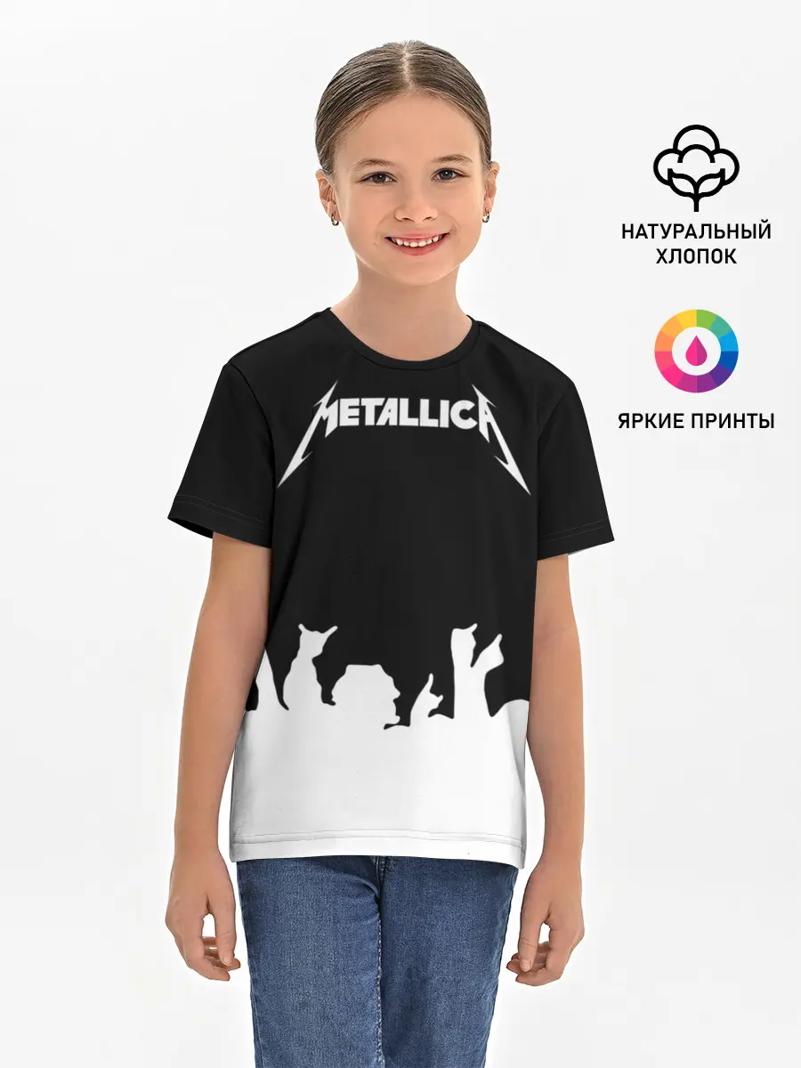 Детская базовая футболка / Metallica
