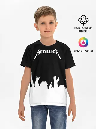 Детская базовая футболка / Metallica