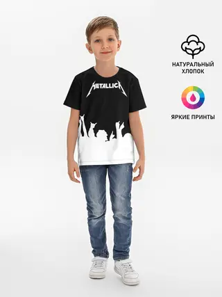 Детская базовая футболка / Metallica