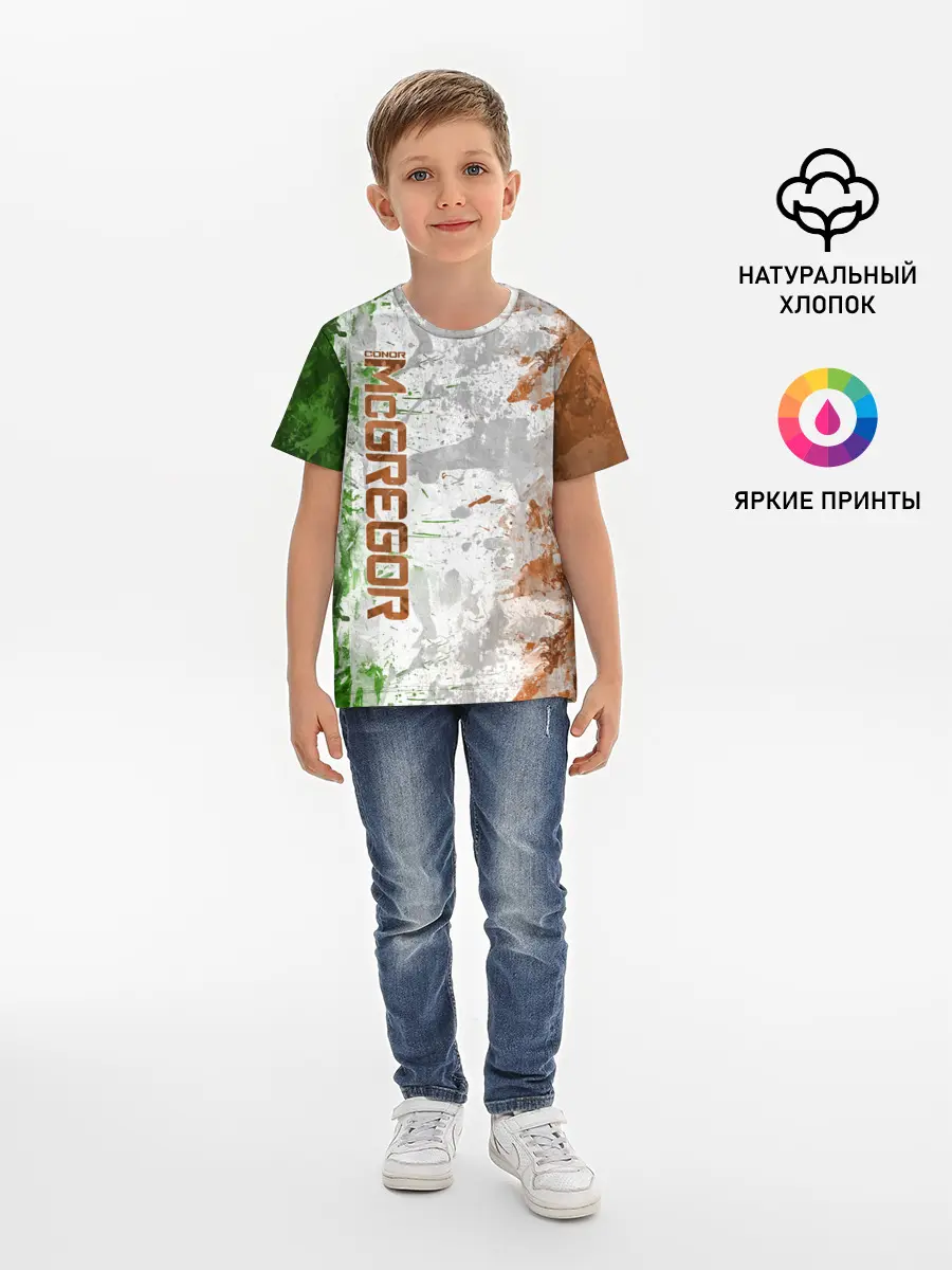 Детская базовая футболка / Конор МакГрегор