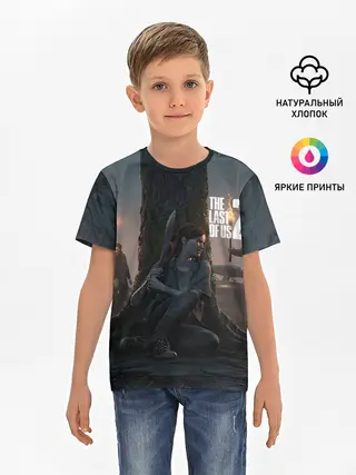 Детская базовая футболка / The last of us 2