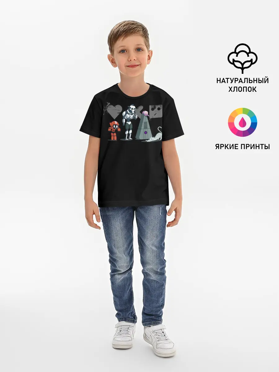 Детская базовая футболка / Любовь, Смерть & Роботы