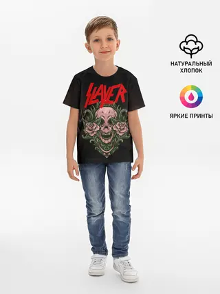 Детская базовая футболка / SLAYER | УБИЙЦА