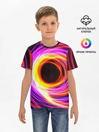 Детская базовая футболка / ИСКРЫ