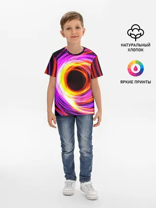 Детская базовая футболка / ИСКРЫ