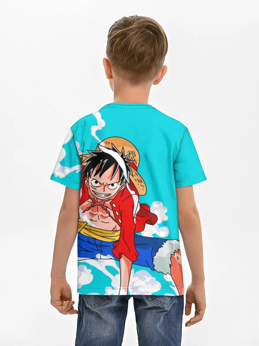 Детская базовая футболка / Ван-Пис, Гому Гому но Ми