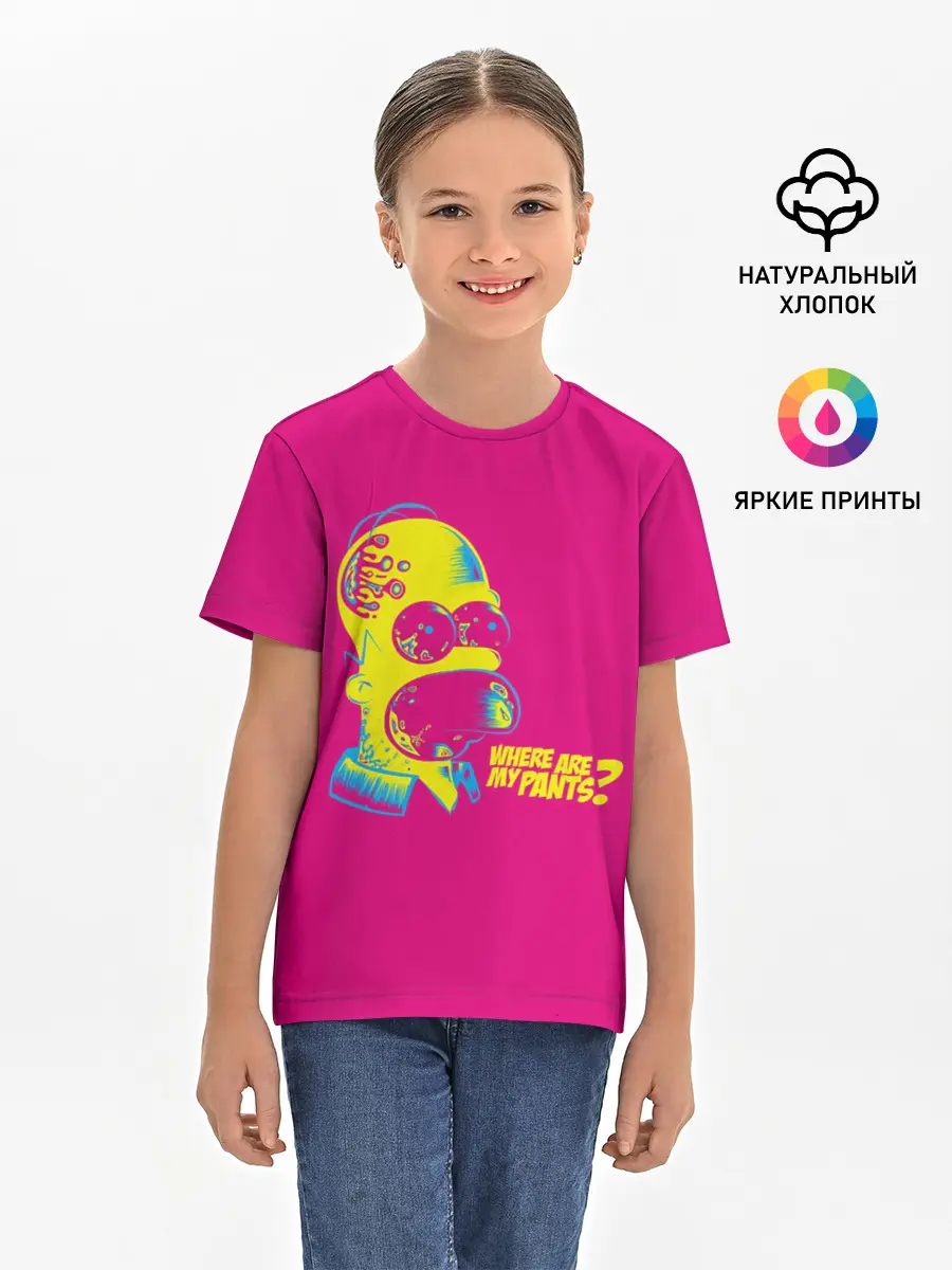 Детская базовая футболка / Acid Gomer