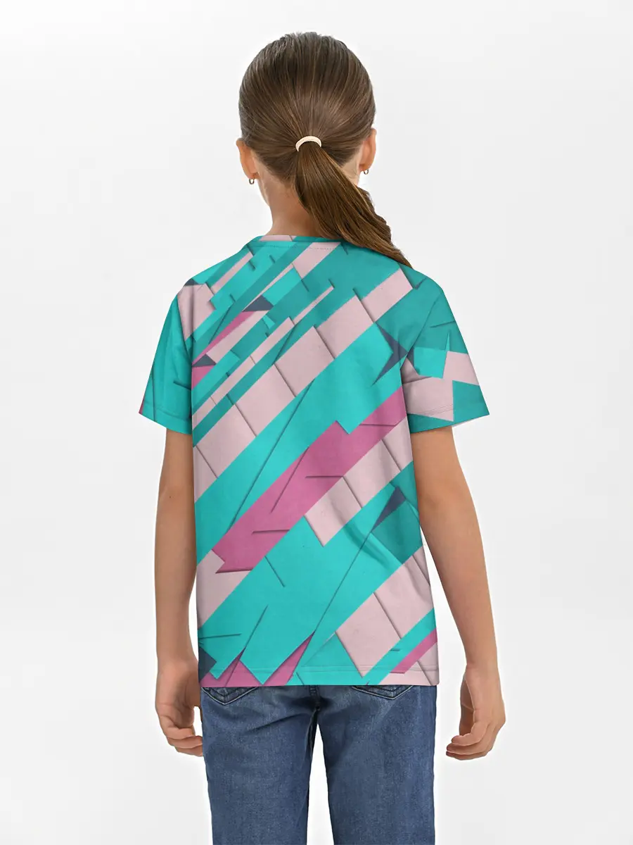 Детская базовая футболка / Геометрическая Абстракция