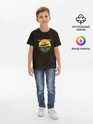 Детская базовая футболка / Dark souls - Praise the Sun