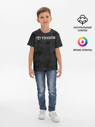 Детская базовая футболка / TOYOTA | ТОЁТА