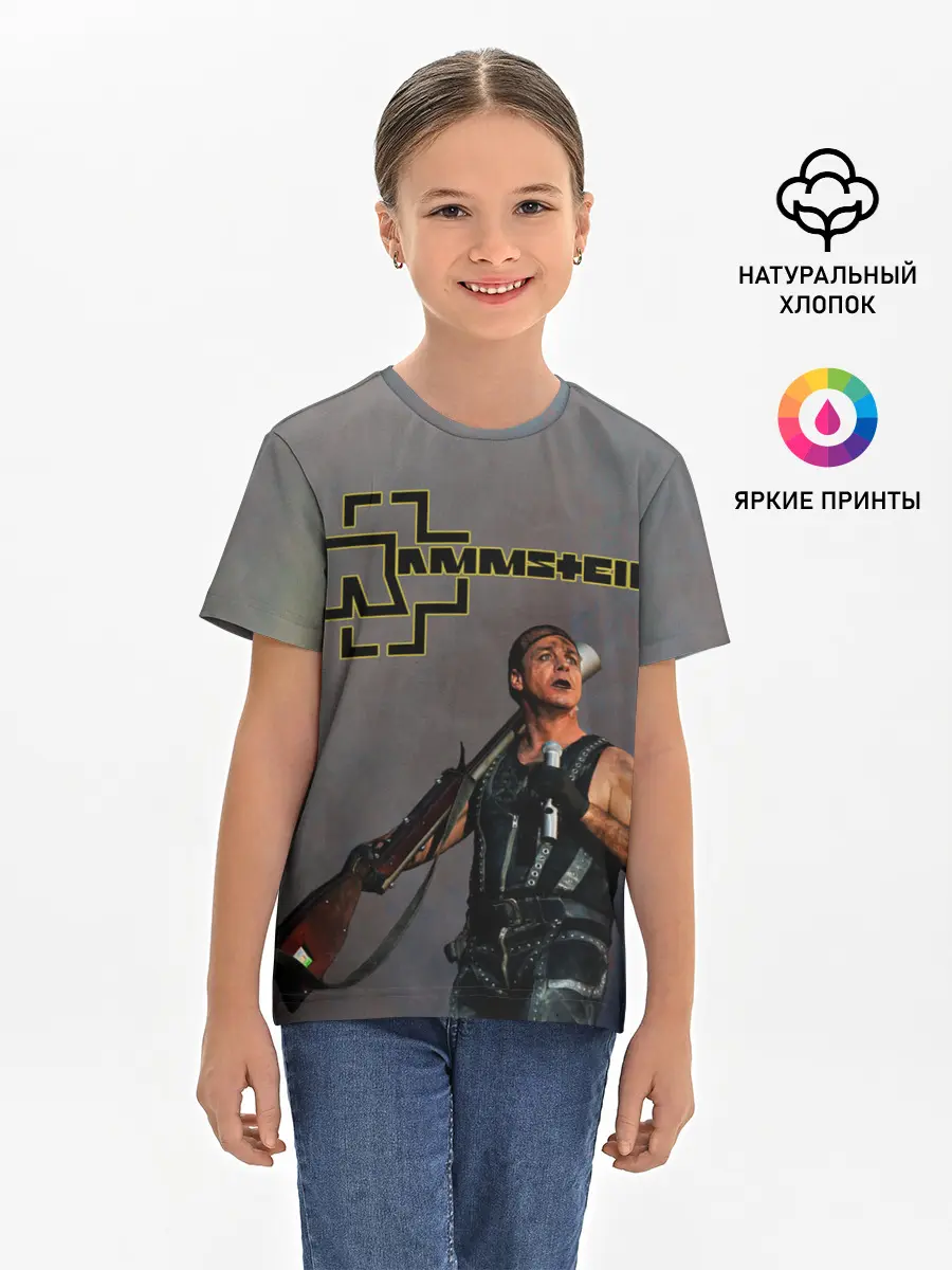 Детская базовая футболка / RAMMSTEIN