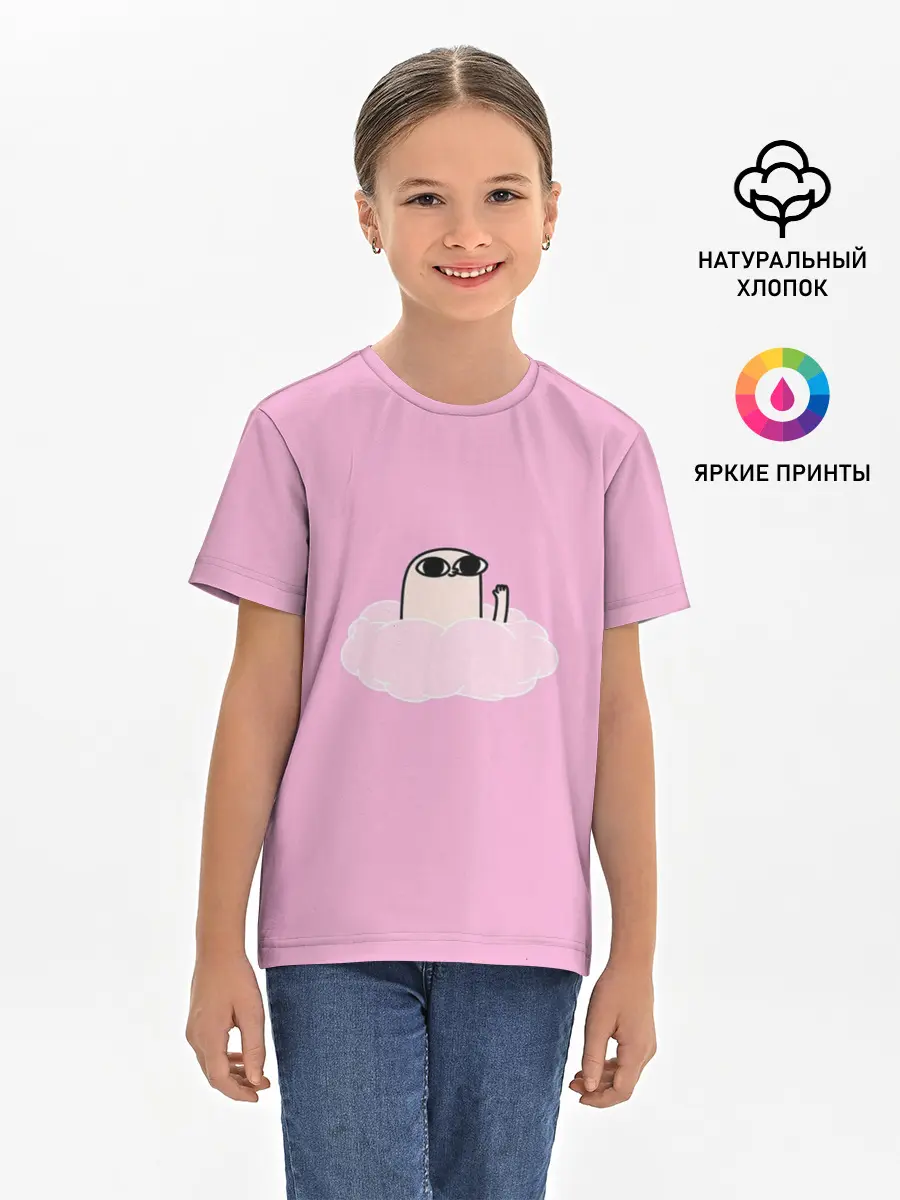 Детская базовая футболка / мем