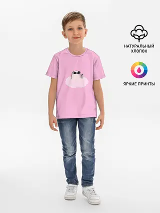 Детская базовая футболка / мем