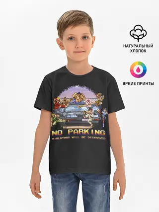 Детская базовая футболка / No parking