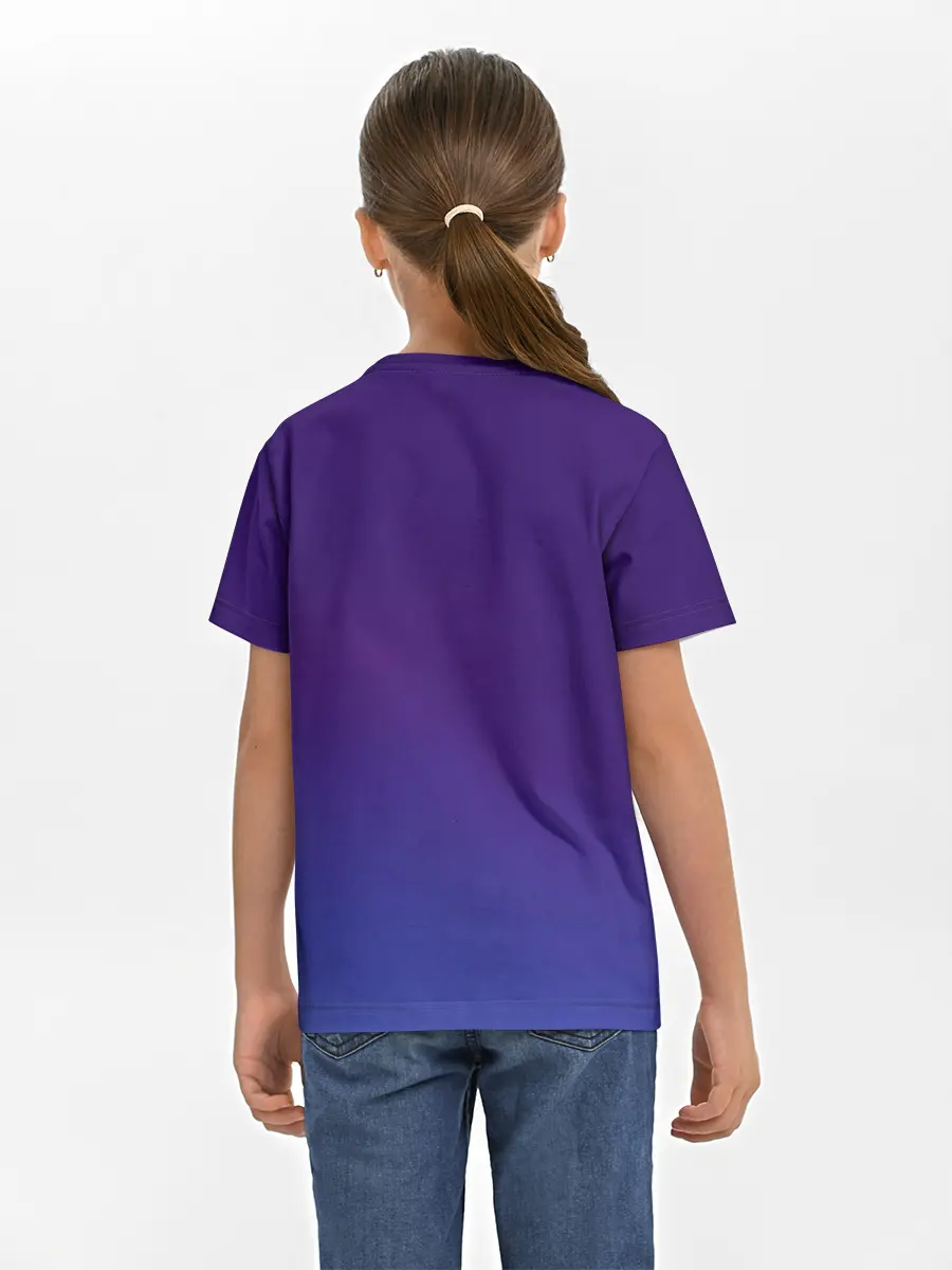 Детская базовая футболка / Metallica Neon