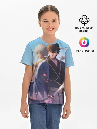 Детская базовая футболка / Воин Гинтоки