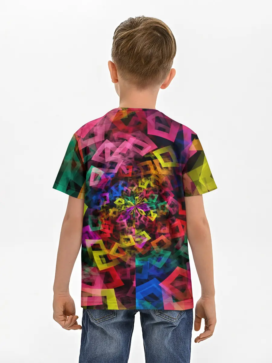Детская базовая футболка / Калейдоскоп