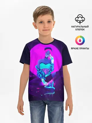 Детская базовая футболка / Akali. KDA