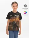 Детская базовая футболка / The witcher