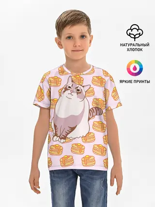 Детская базовая футболка / Блины