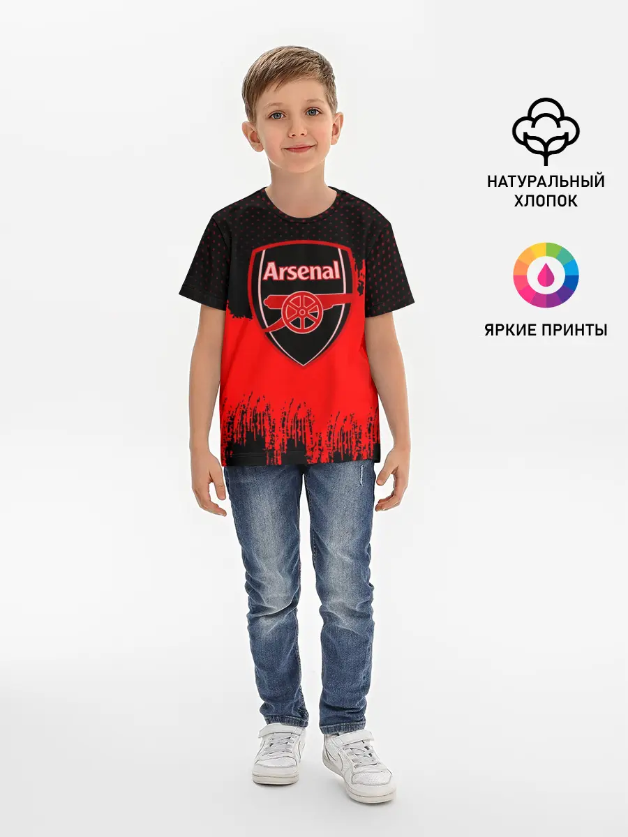 Детская базовая футболка / FC Arsenal Original uniform