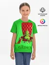 Детская базовая футболка / The Grinch
