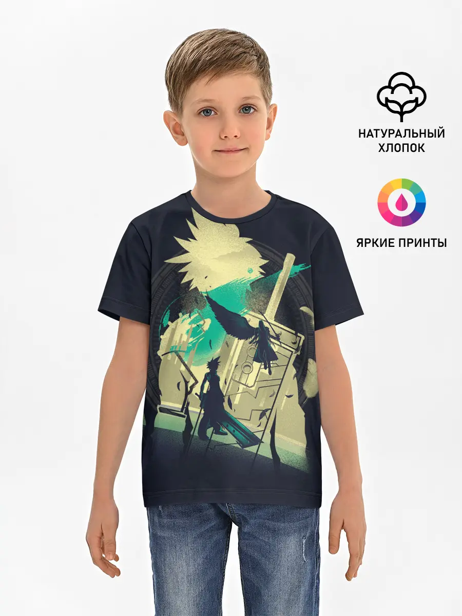 Детская базовая футболка / Final Fantasy VII
