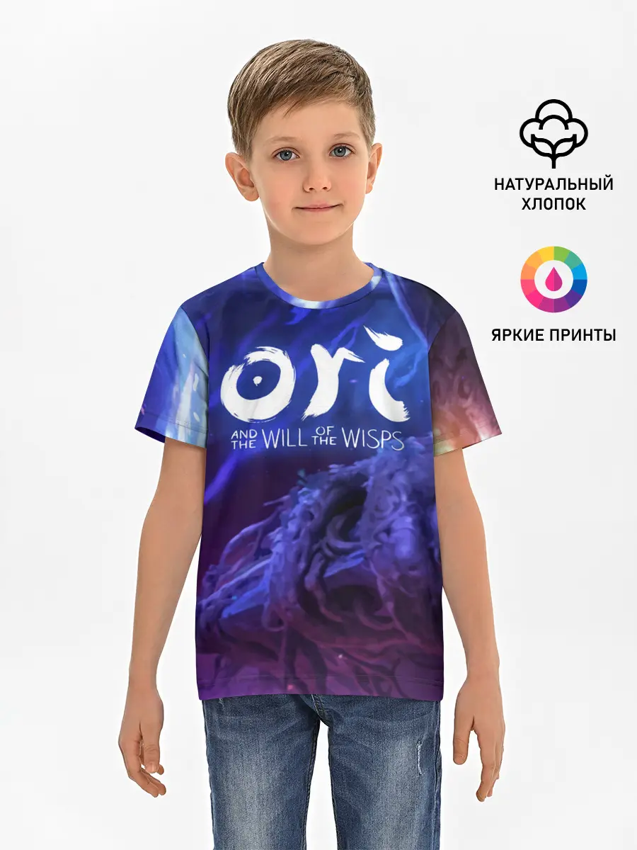 Детская базовая футболка / Ori and the Will of the Wisps