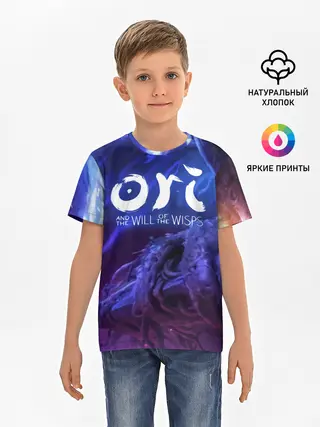 Детская базовая футболка / Ori and the Will of the Wisps