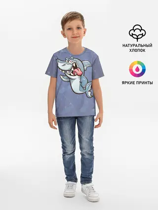 Детская базовая футболка / Акула