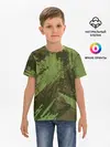 Детская базовая футболка / КАМУФЛЯЖ BROWN