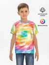 Детская базовая футболка / РАДУЖНЫЙ УРАГАН | HURRICANE