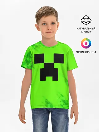 Детская базовая футболка / MINECRAFT