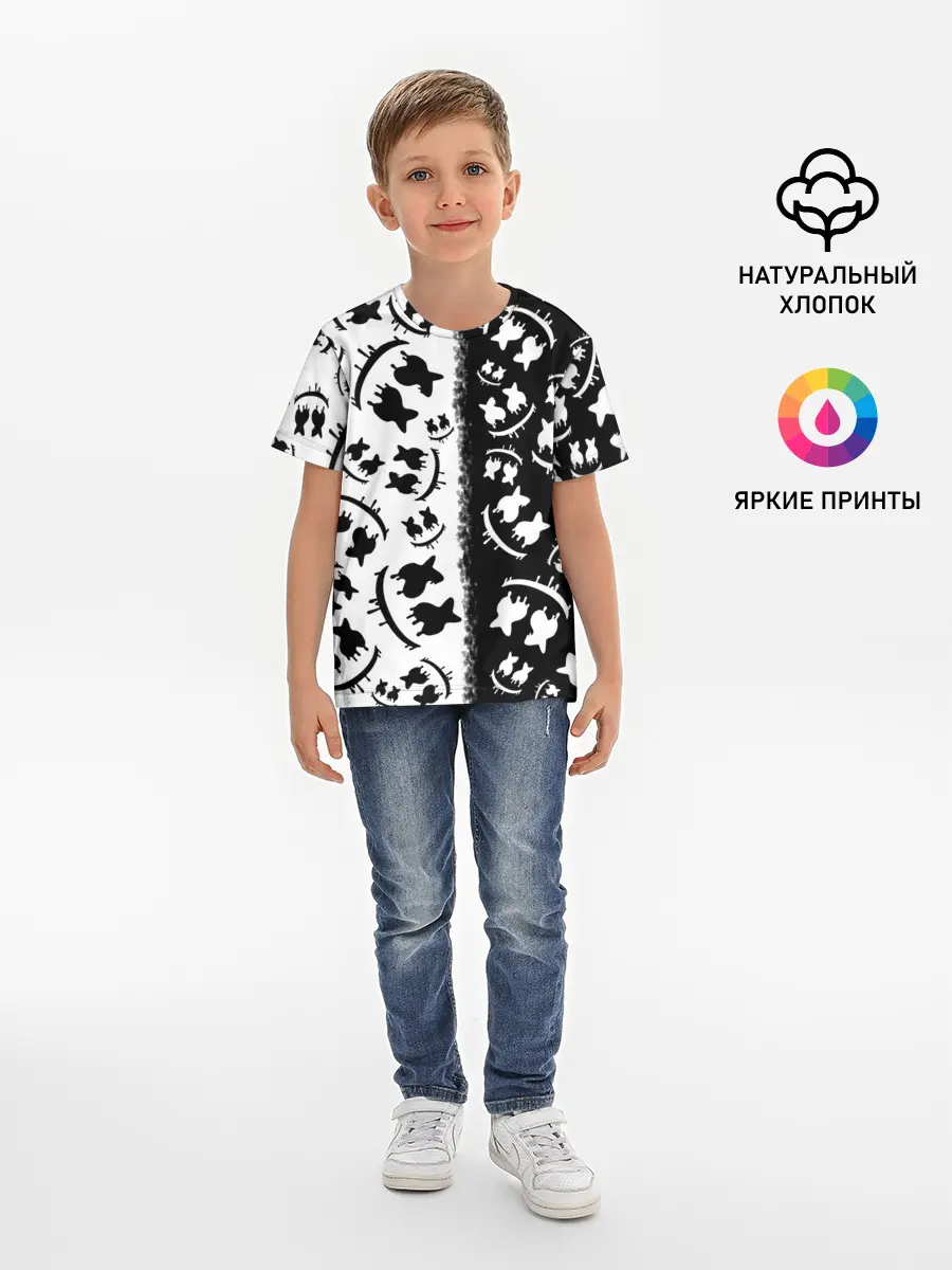 Детская базовая футболка / MARSHMELLO