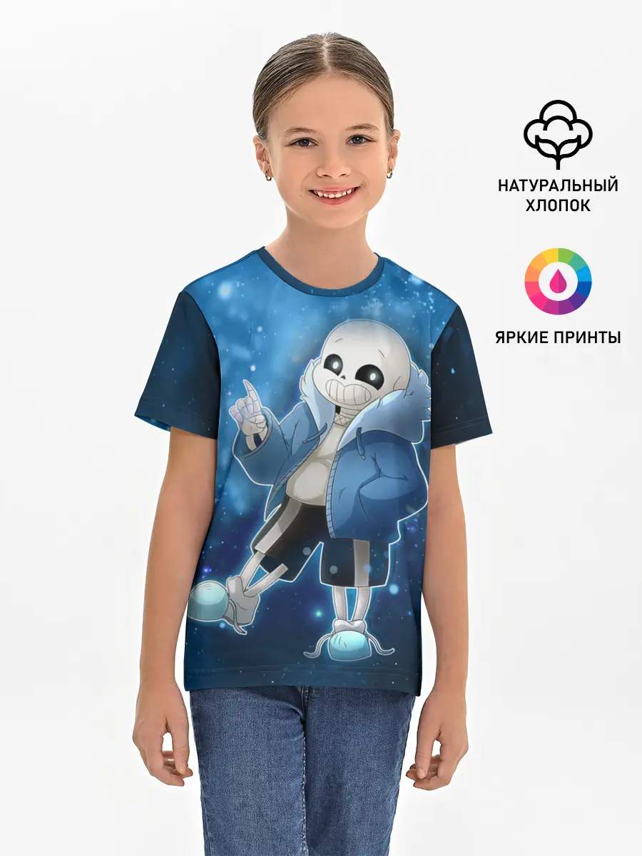Детская базовая футболка / UNDERTALE