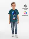 Детская базовая футболка / Sonic