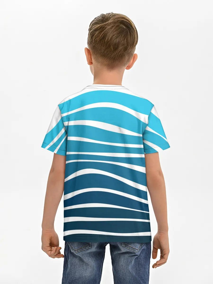 Детская базовая футболка / Корабль