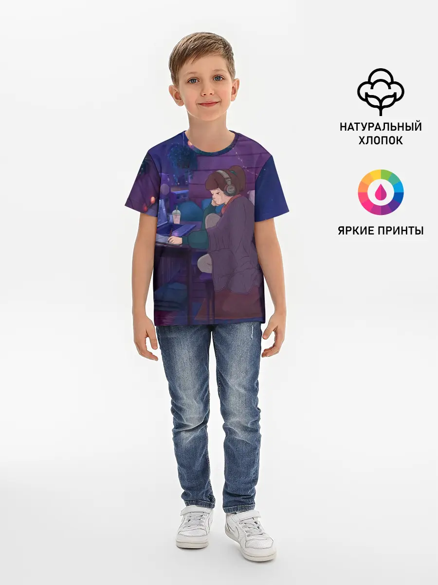 Детская базовая футболка / ЛЕТО