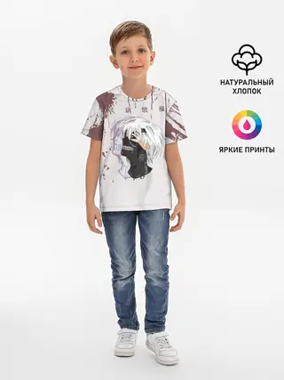 Детская базовая футболка / Канеки Кан