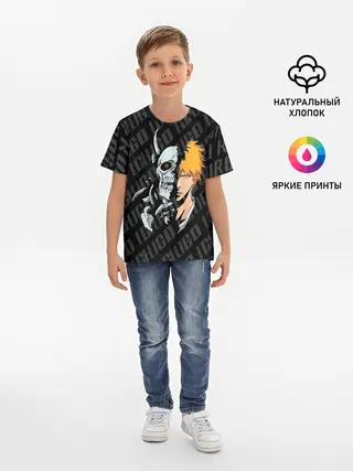 Детская базовая футболка / Куросаки Ичиго