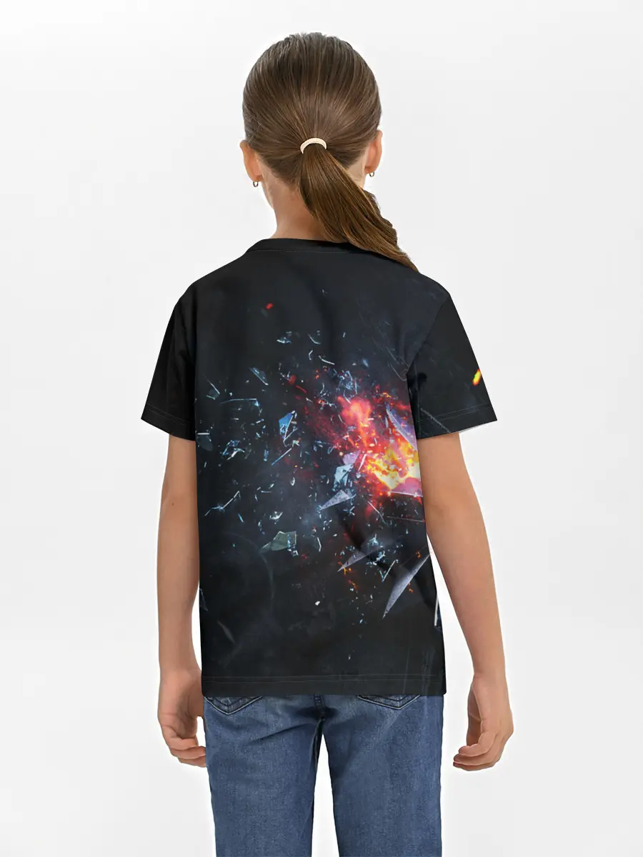 Детская базовая футболка / МЕДАЛЬОН ВЕДЬМАКА